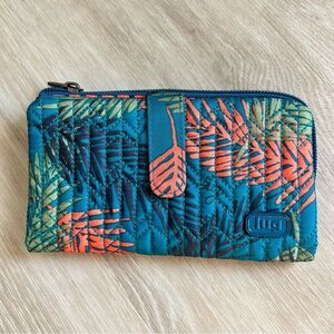 Lug Tram RFID Tropical Leaf Wallet